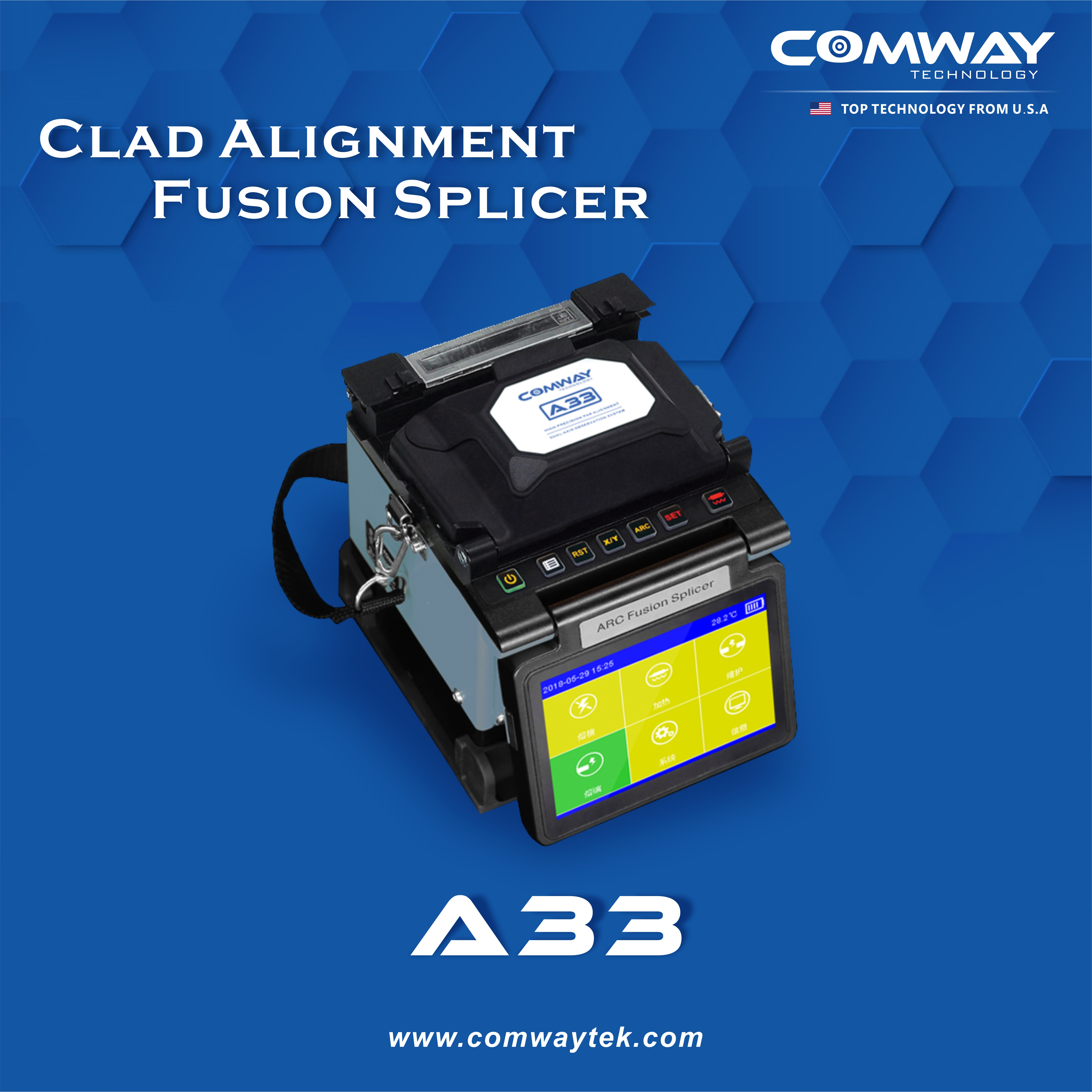 COMWAY A33 Fusion Splicer